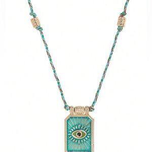 Boho evil eye necklace M1053